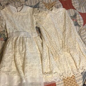 Lot of 2 (two) children’s vintage dresses